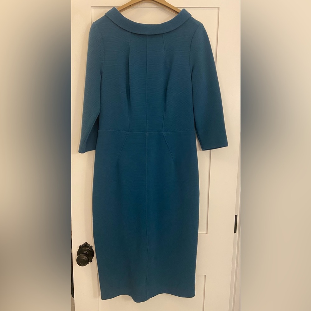 Boden woman blue dress, size 10L